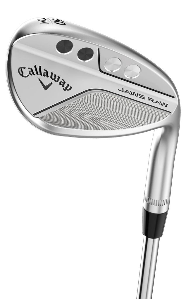 Callaway Jaws Raw Chrome Steel Golfschläger - Wedge Linke Hand Stahl 52° 10° Wedge Flex