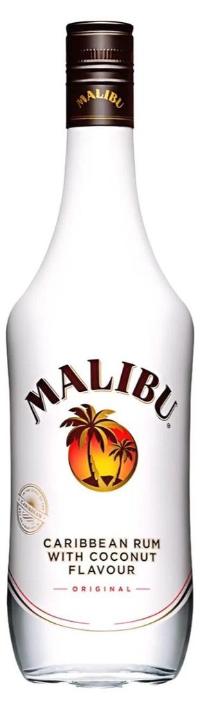 Rum bianco Malibu con cocco 21% liquore a base di rum 700ml Immagine del prodotto 