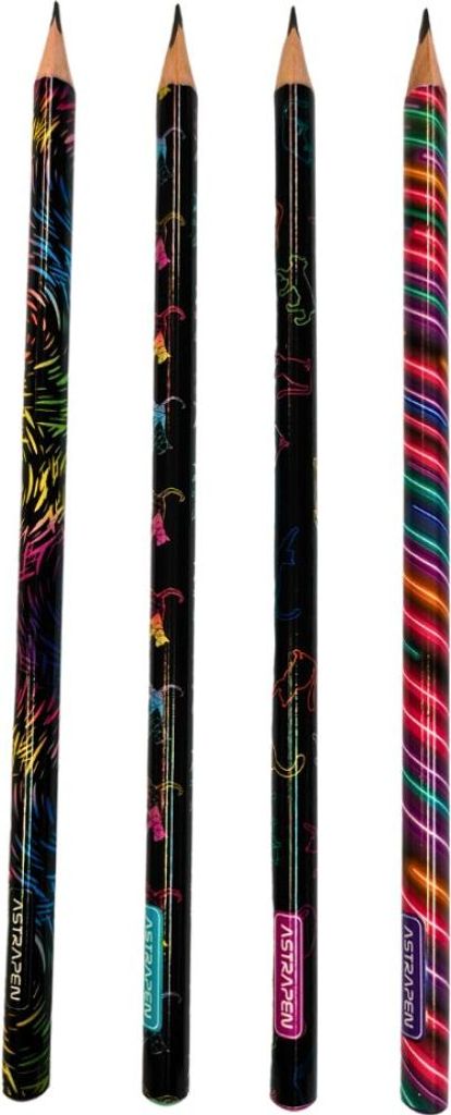 Normaler HB-Bleistift AstraPEN Neon Cats, Ständer, 206023003