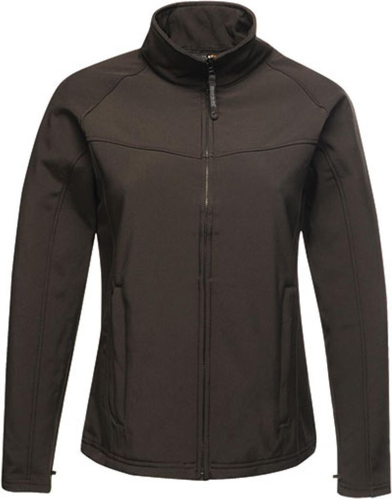 Regatta TRA645 | Damen Uproar Softshell Jacke - Farbe: Black/Black - Größe: 32 (6)