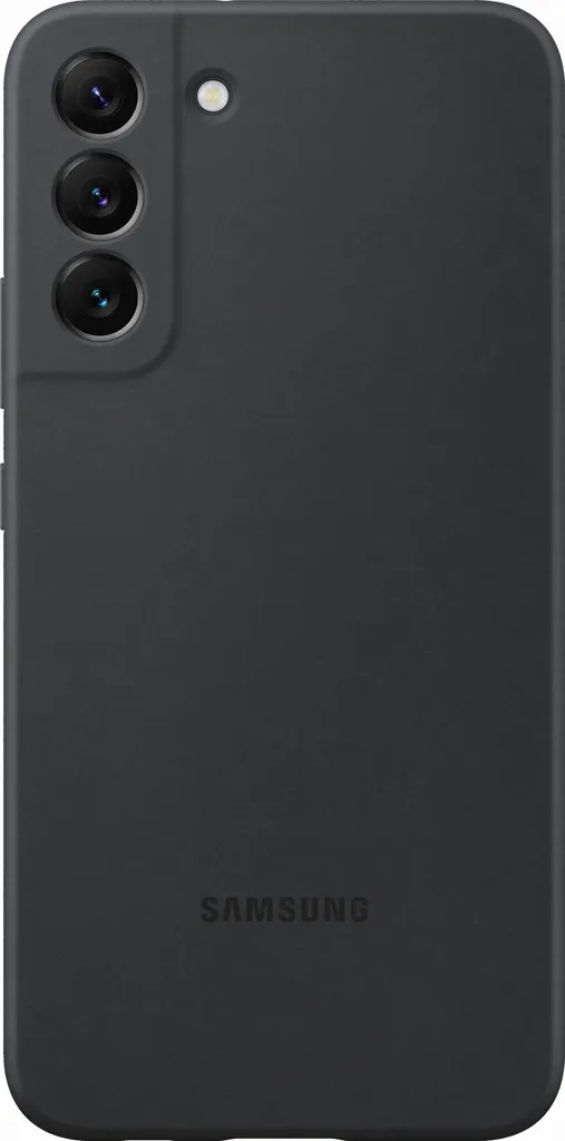 Samsung Silicone Cover (Galaxy S22 Plus) schwarz