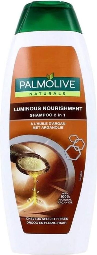 Palmolive Naturals – 2-in-1 Shampoo – Luminous Nourishment – Pflegend & Glänzend – 350 ml - 1 Stück