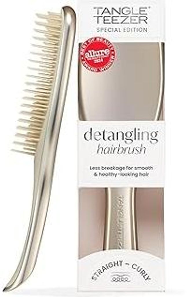 Tangle Teezer Ultimate Detangler Haarbürste – Nasses & Trockenes Haar – Entwirrungsbürste für Alle Haartypen – Zweistufige Borsten Reduzie...