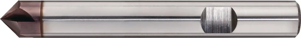 Fresa per Sbavare 6mm 60° Metallo Duro TiAlN DIN 6535 HB 4 Taglienti