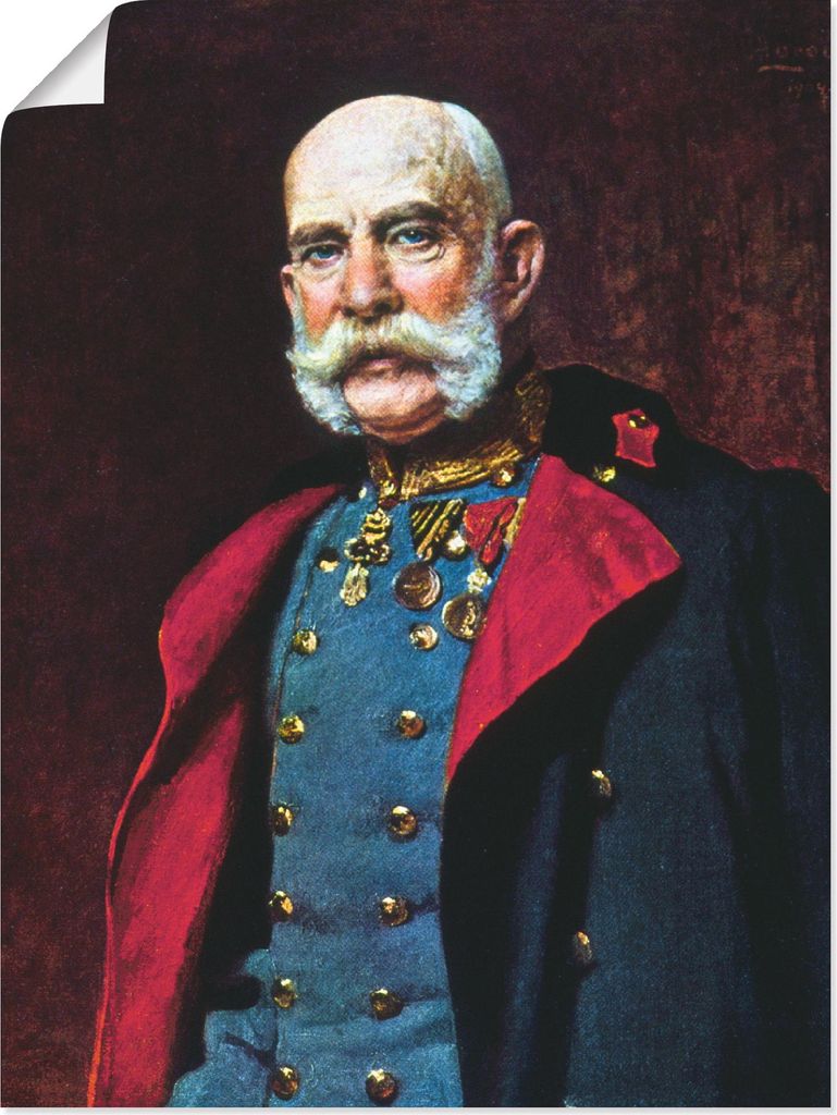 ARTland Poster Kaiser Franz Joseph I., 1902 Größe: 45x60 cm