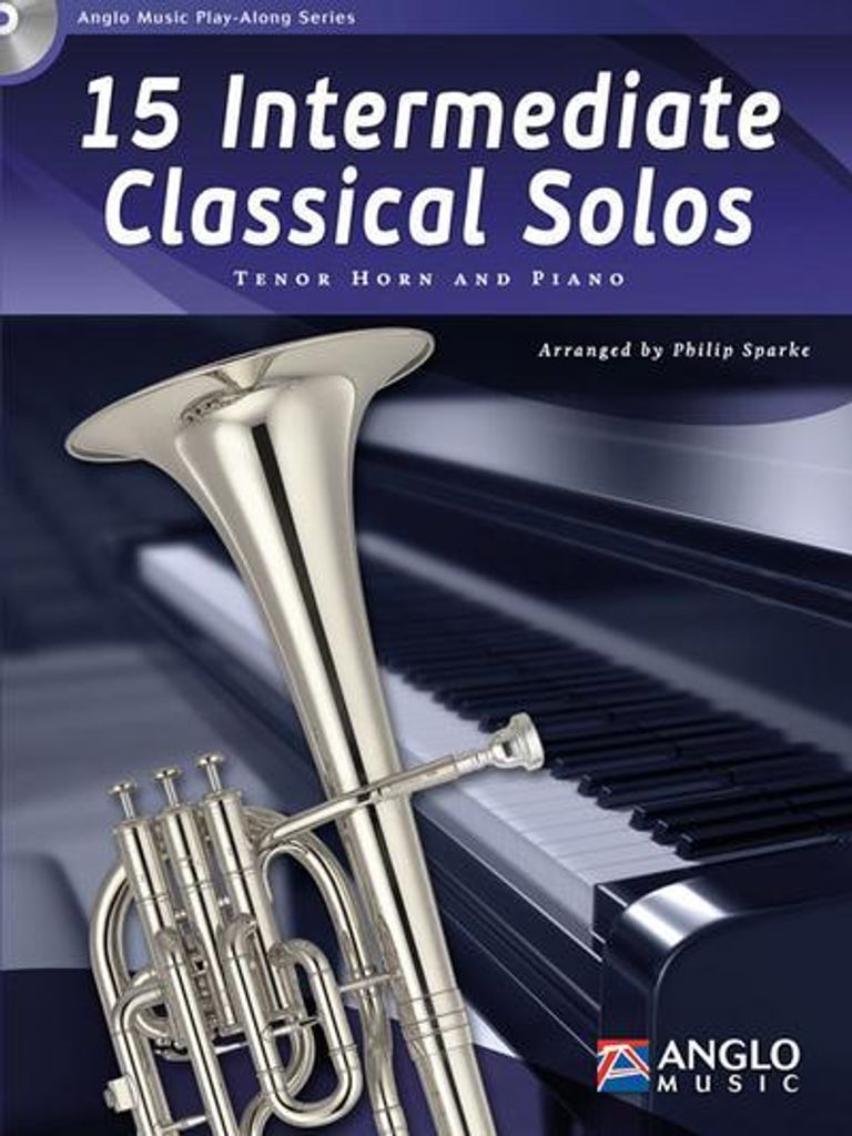 15 Intermediate Classical Solos Tenor Horn an Piano/m. CD