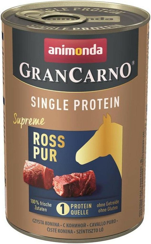Animonda GranCarno Adult Single Protein Supreme Ross pur 400gx6