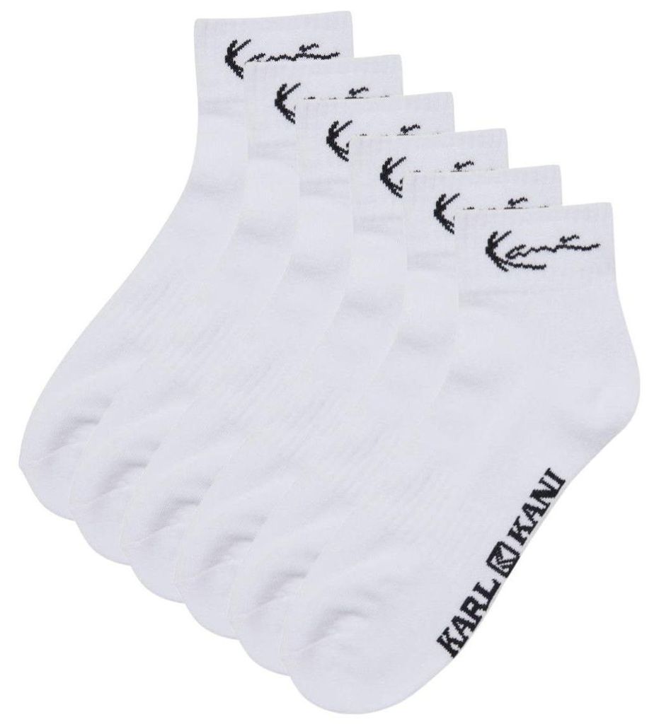 Karl Kani Socken 6er Pack Weiß Uni 43/46 Produktbild 