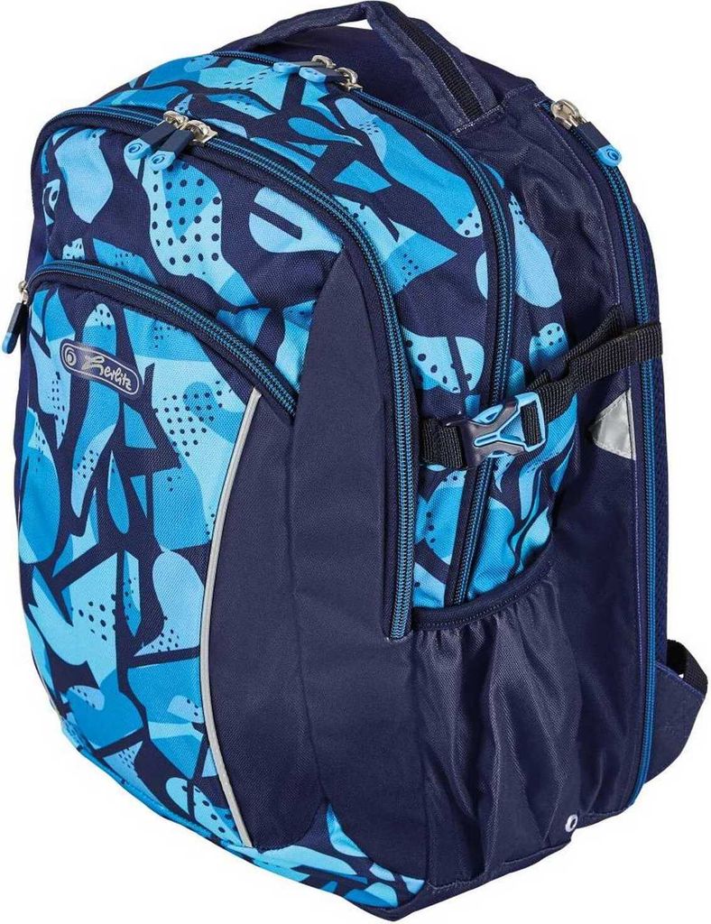 herlitz Schulrucksack Ultimate "Camo Blue"