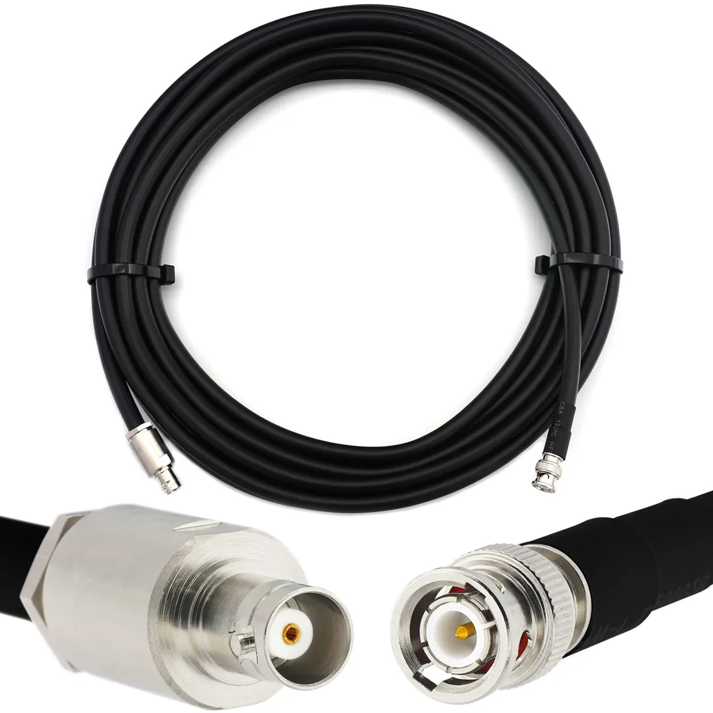 Cavo Coassiale BNC 20 Metri LMR400 UF UltraFlex Equivalente Alta Qualità