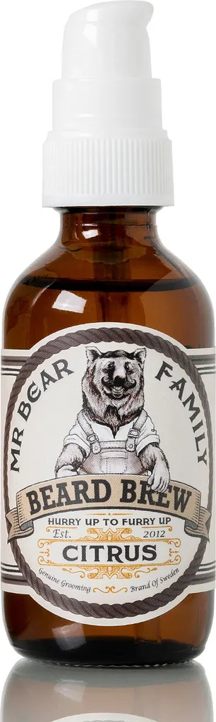 Mousse à barbe Mr Bear Family 60ml contre les démangeaisons et odeurs