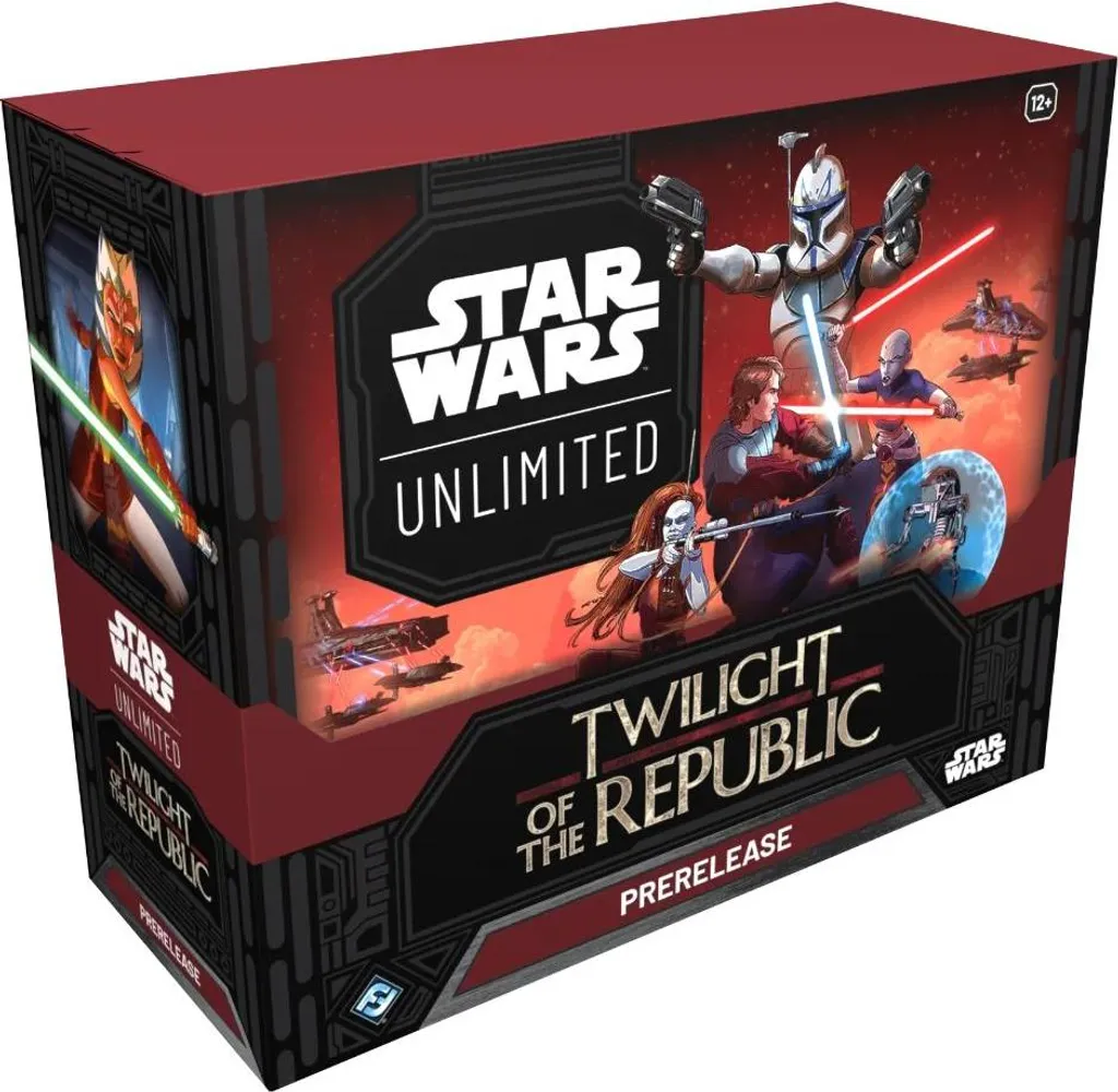 Boîte Star Wars Unlimited Twilight of the Republic 6 Boosters et Bonus