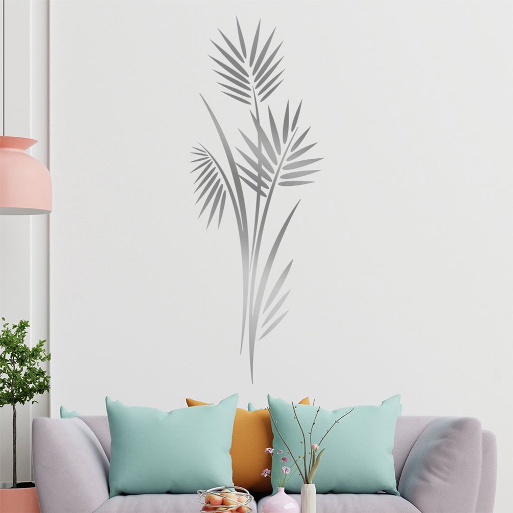 Bambus - Pflanze - Gras Wandtattoo in 6 Größen - Wandaufkleber Wall Sticker - Dekoration, Küche, Wohnzimmer, Schlafzimmer, Badezimmer