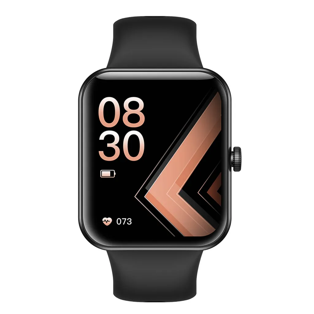 Montre Connectée MyPhone Watch CL Noire avec Suivi Sommeil et Activité