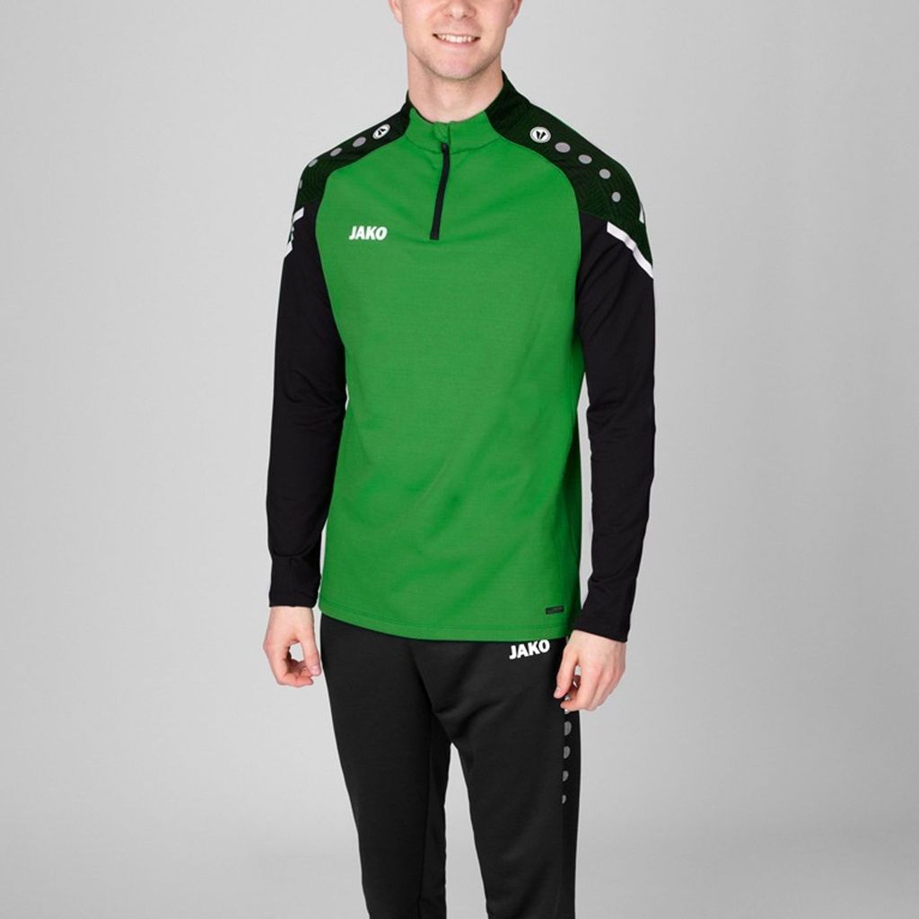 JAKO Ziptop Performance L Soft Green/Schwarz Produktbild 7