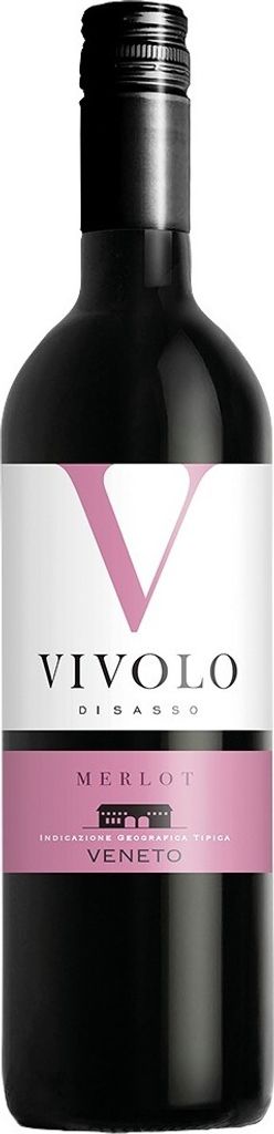 Merlot Vivolo di Sasso Veneto IGT 2022 Venetien | Italien | 12% vol | 0,75 l