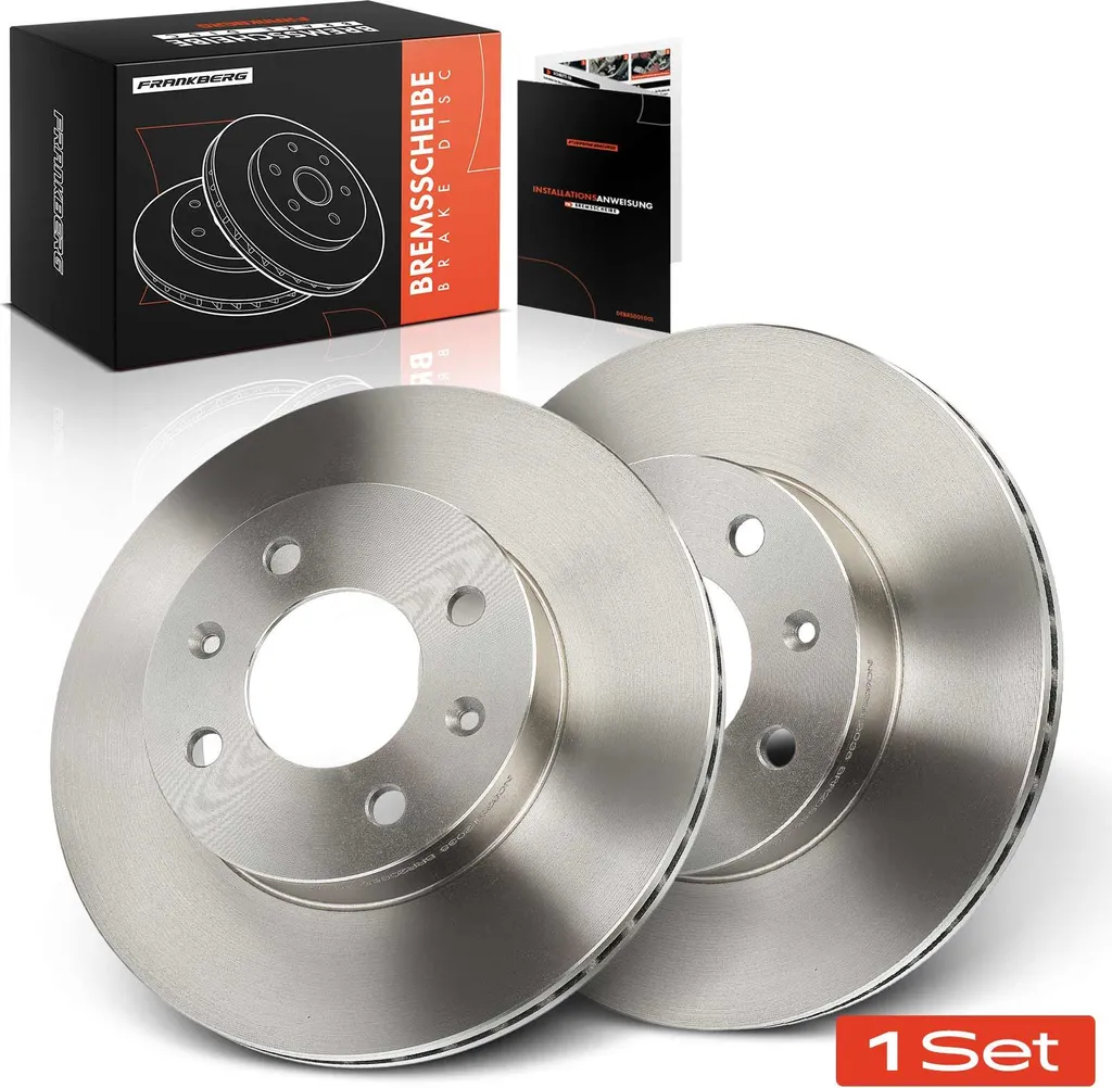 Kit Freinage Avant 2 Disques pour Hyundai i10 et Kia Picanto 04-19