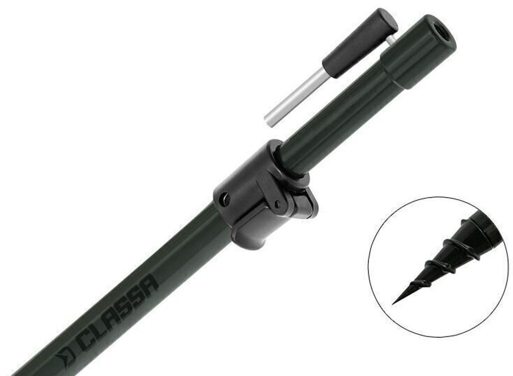 Delphin Bankstick CLASSA Stick 32-50cm Rutenhalter Produktbild 