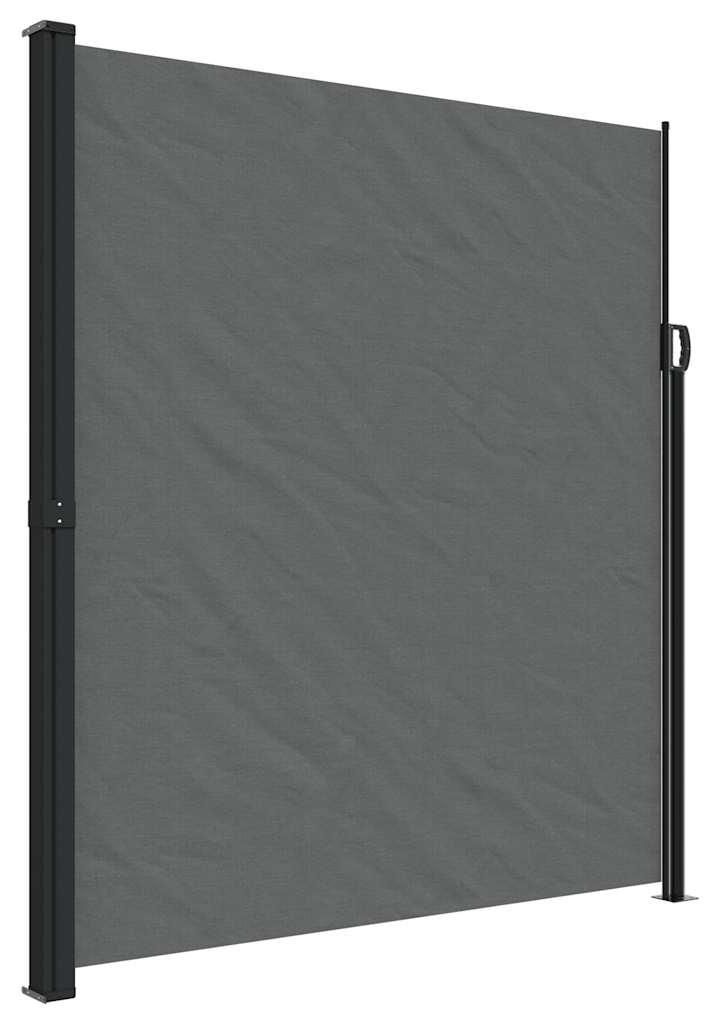 vidaXL Seitenmarkise Ausziehbar Anthrazit 220x500 cm Produktbild 