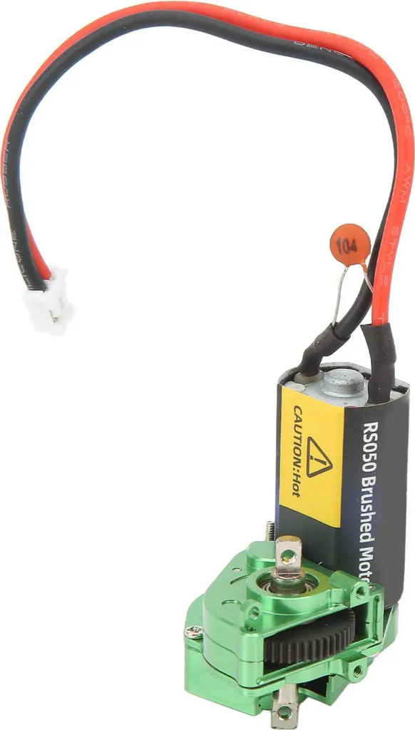 Moteur 66T et Boîte de Vitesse RC pour Châssis Axial SCX24 1/24 Vert