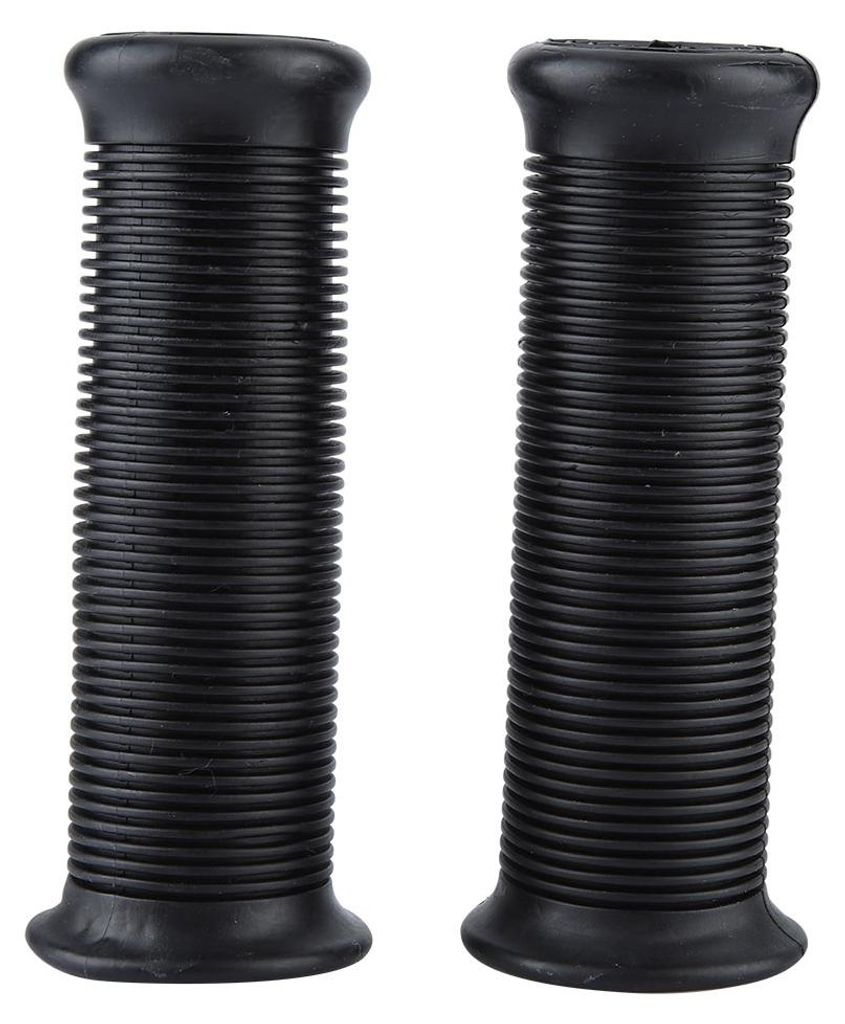 Paar 7/8 Zoll 22 mm Universal Motorrad Vintage TPU Griff Lenkergriff Schwarz