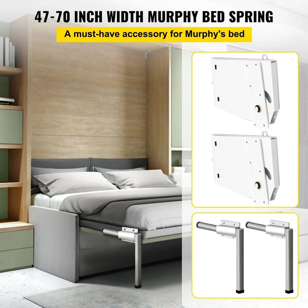 Kit lit escamotable vertical pour aménager une chambre d'amis - 2