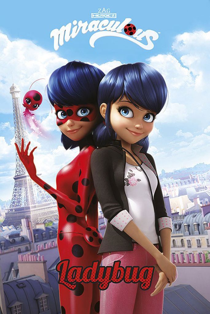 Miraculous - Poster - Parigi - Marinette + 1 OB poster Immagine del prodotto 