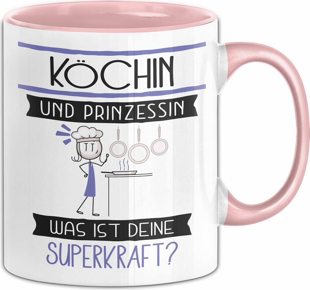 Köchin Und Prinzessin Tasse Geschenk Für Eine Köchin Produktbild 