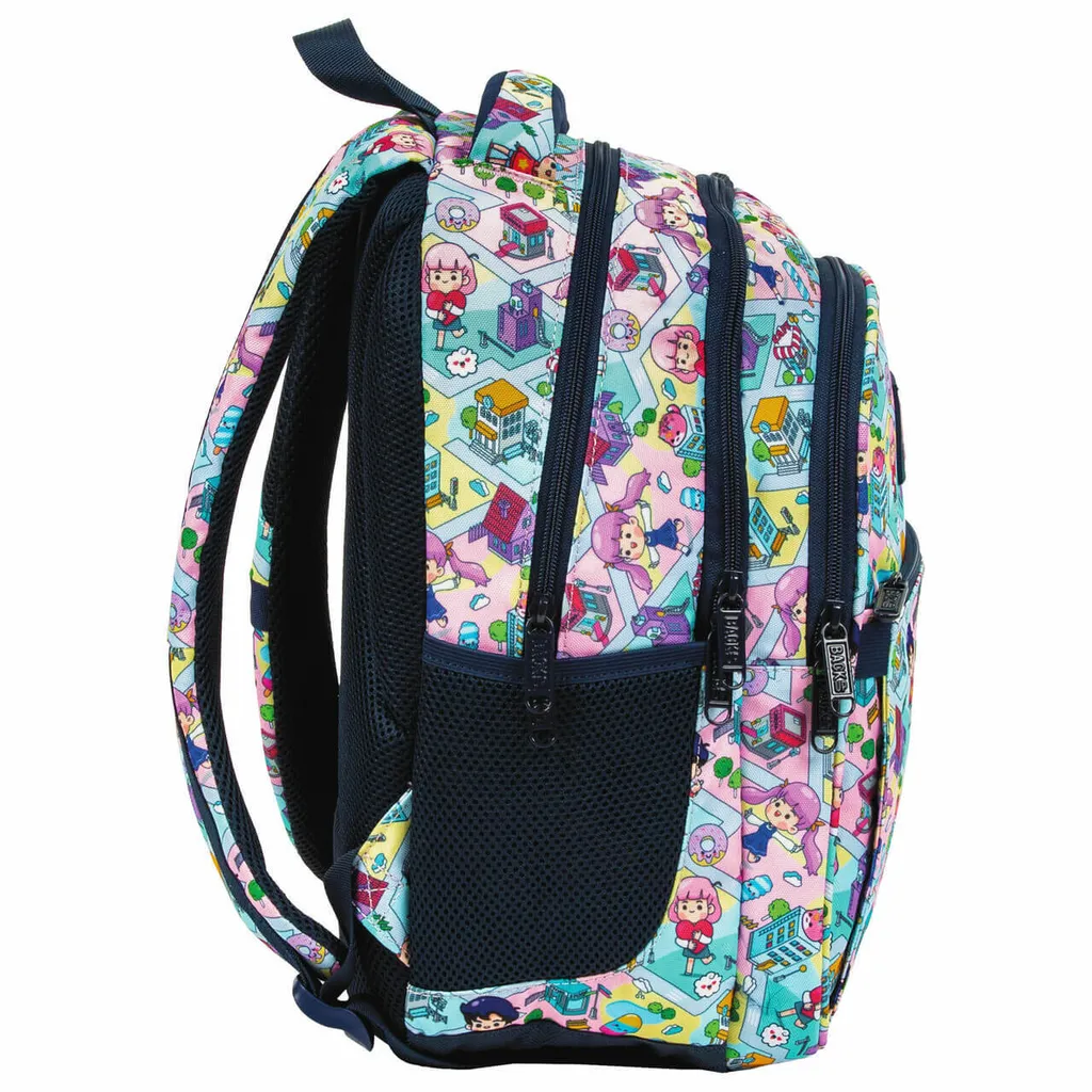 Sac à dos d'école BACKUP 5 P01 Derform idéal pour le primaire et collège - 5