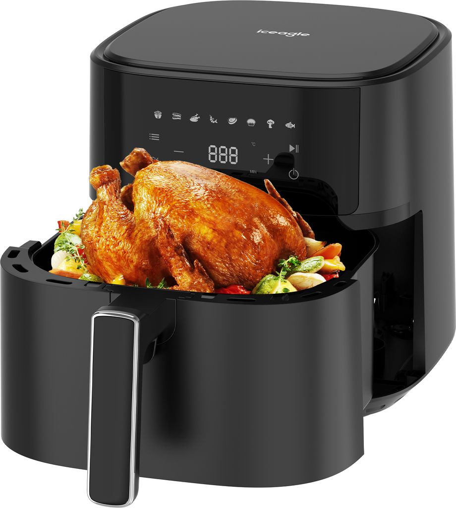 Heißluftfritteuse 625A Heißluftfritteuse 6.5L Airfryer XL Produktbild 1