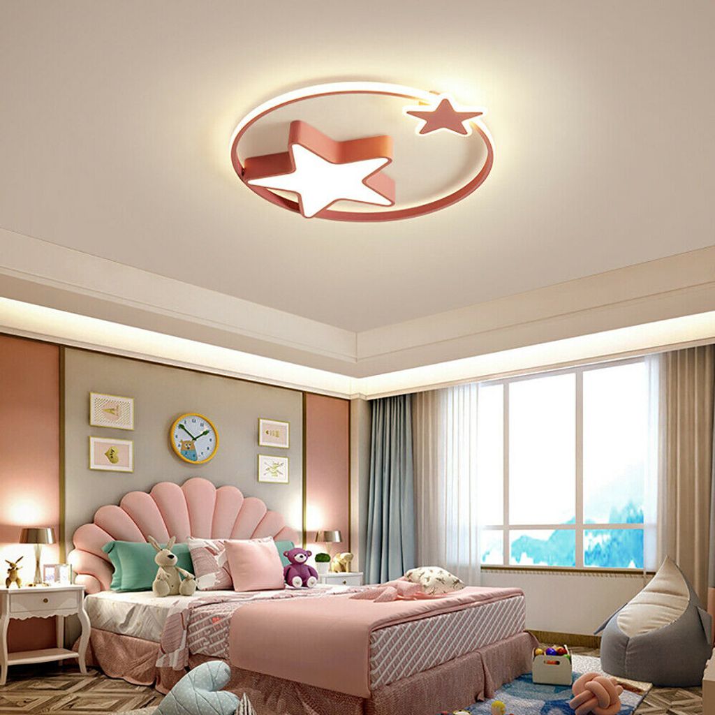 LED Deckenleuchte Sternenhimmel Deckenlampe Kinderzimmer Stern Lampe Wohnzimmer 