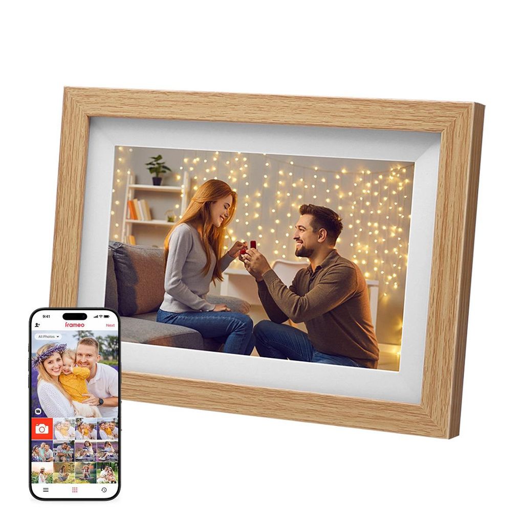 10,1" IPS-Digitalbilderrahmen mit Wi-Fi, 32 GB Speicher, Produktbild 