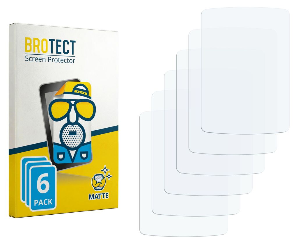 6x BROTECT Schutzfolie für AMFUN L3-SJQ 2.4" Displayschutz Displayschutzfolie Folie Matt Entspiegelungsfolie