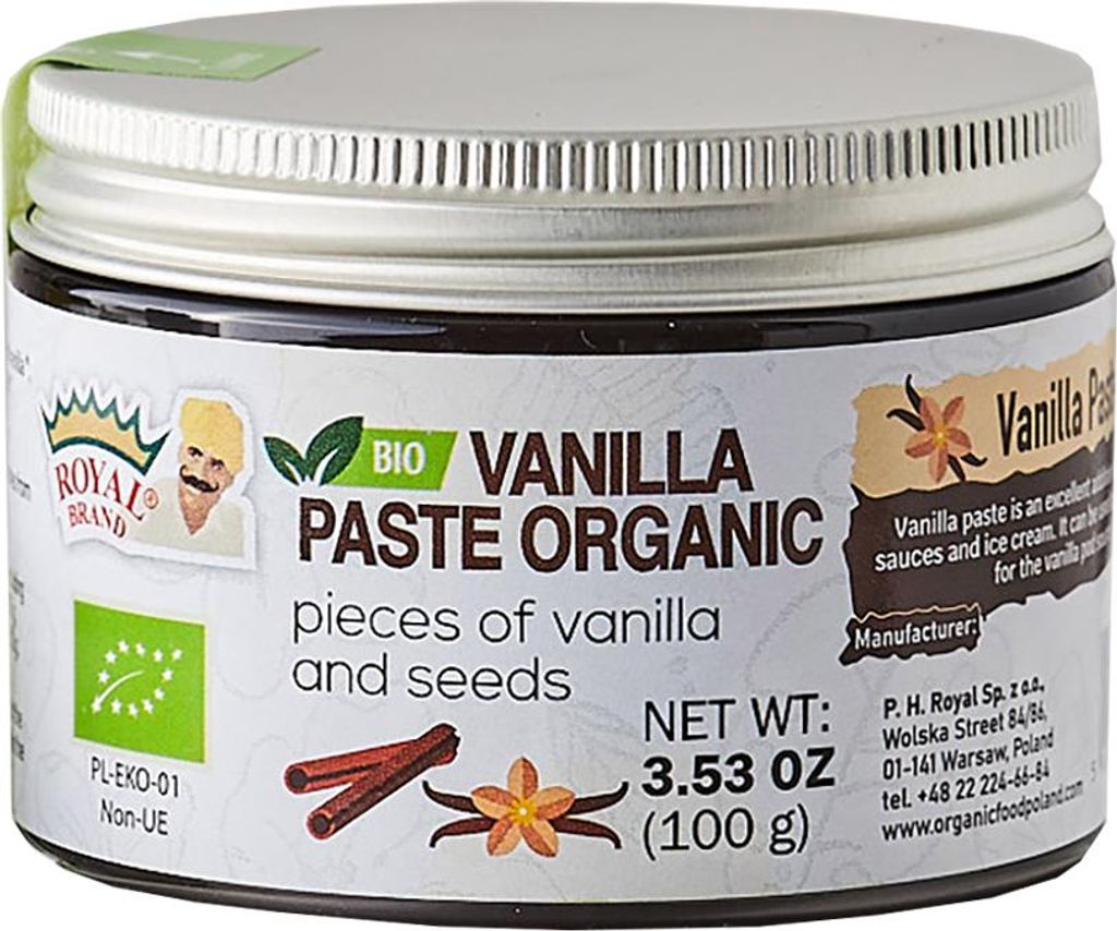 Natürliche Vanillepaste  100G Konzentrierte Vanillestangen Produktbild 