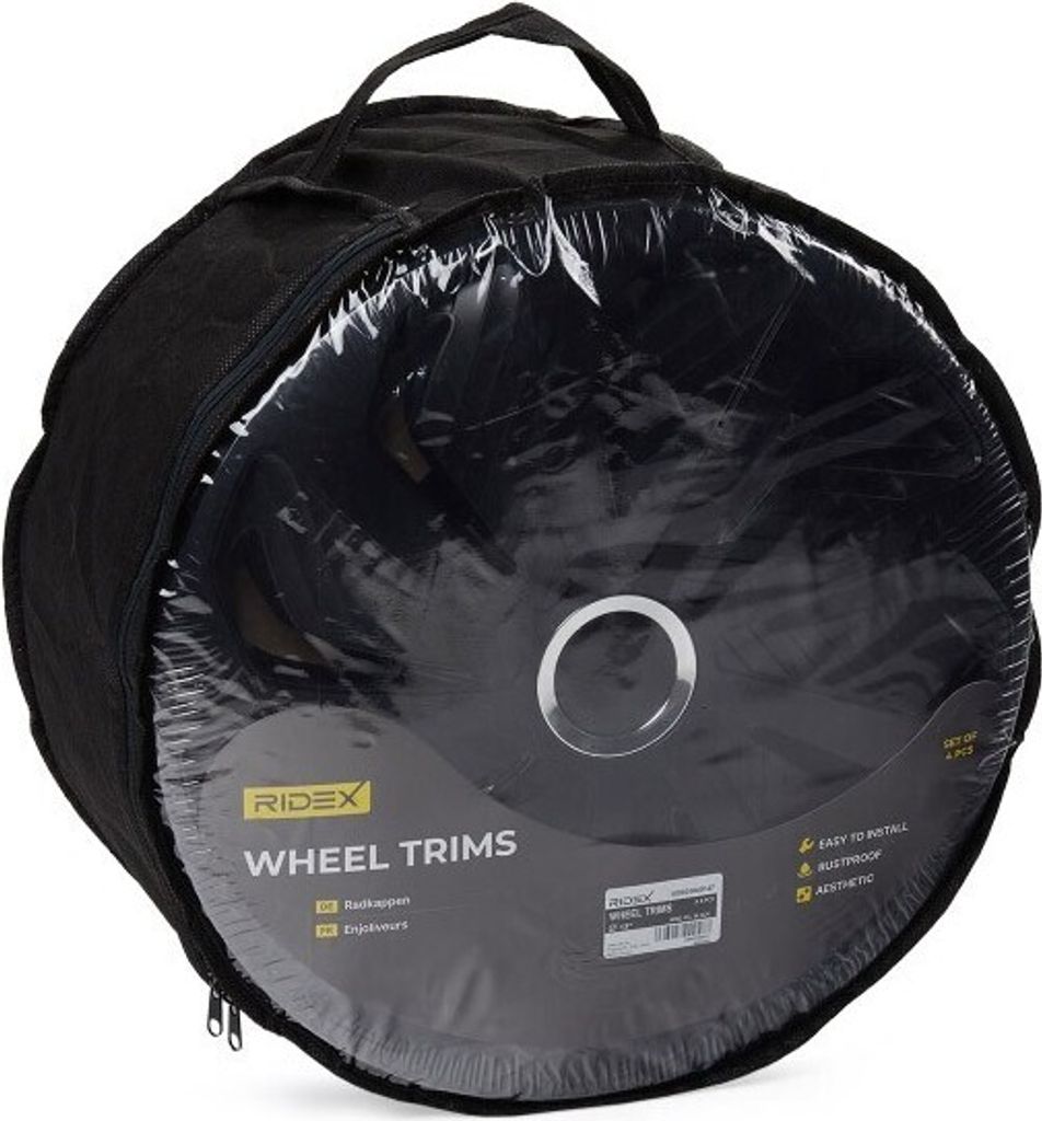 13" Zoll Radkappe Schwarz Radzierblende Radblende 100009A0047 RIDEX
