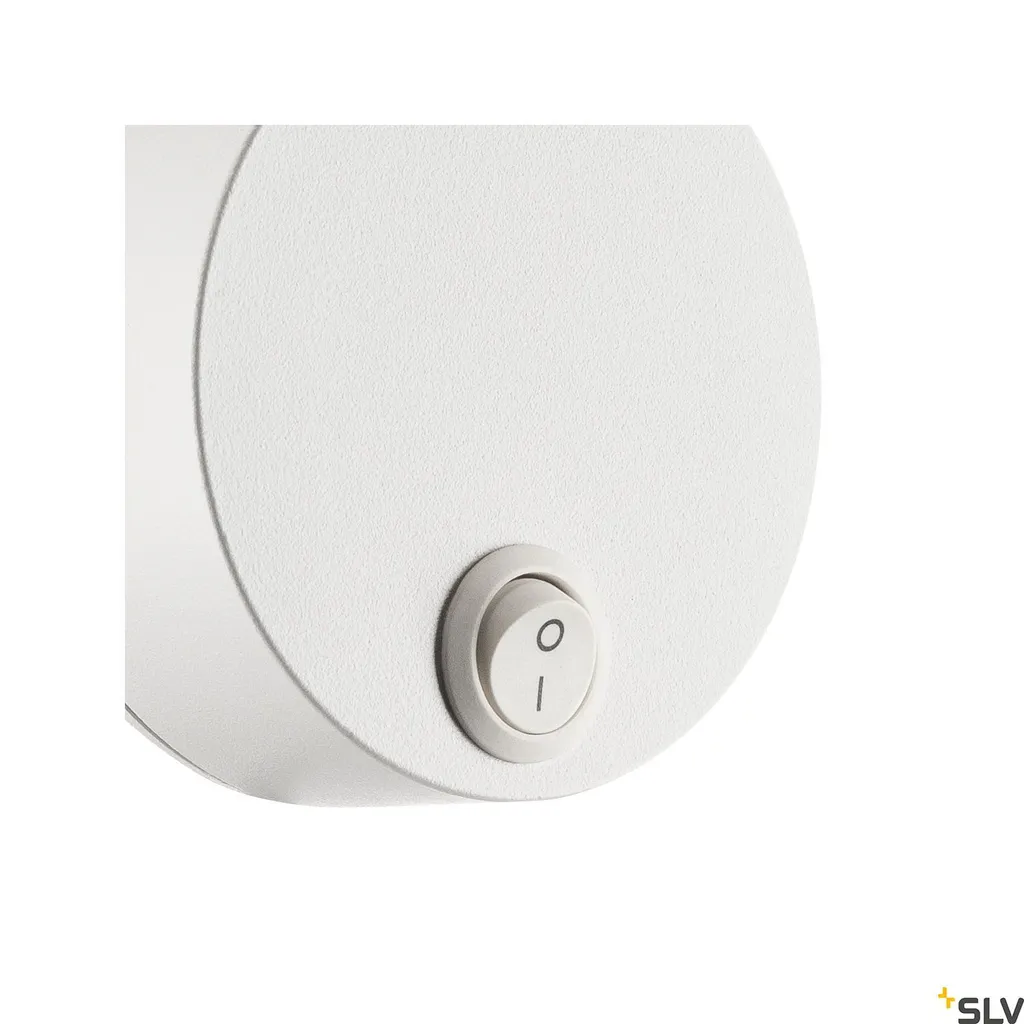 Faretto Parete Dio Flex GU10 Bianco Braccio 40cm con Interruttore - 2