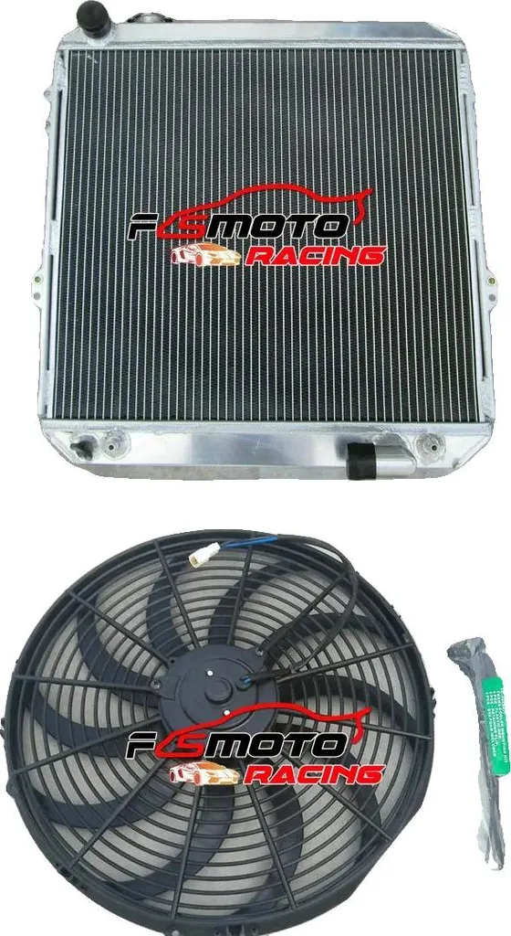 Évitez la Surchauffe : Radiateur 3 Rangs 62mm pour Pick-up 1988-1998 Alu
