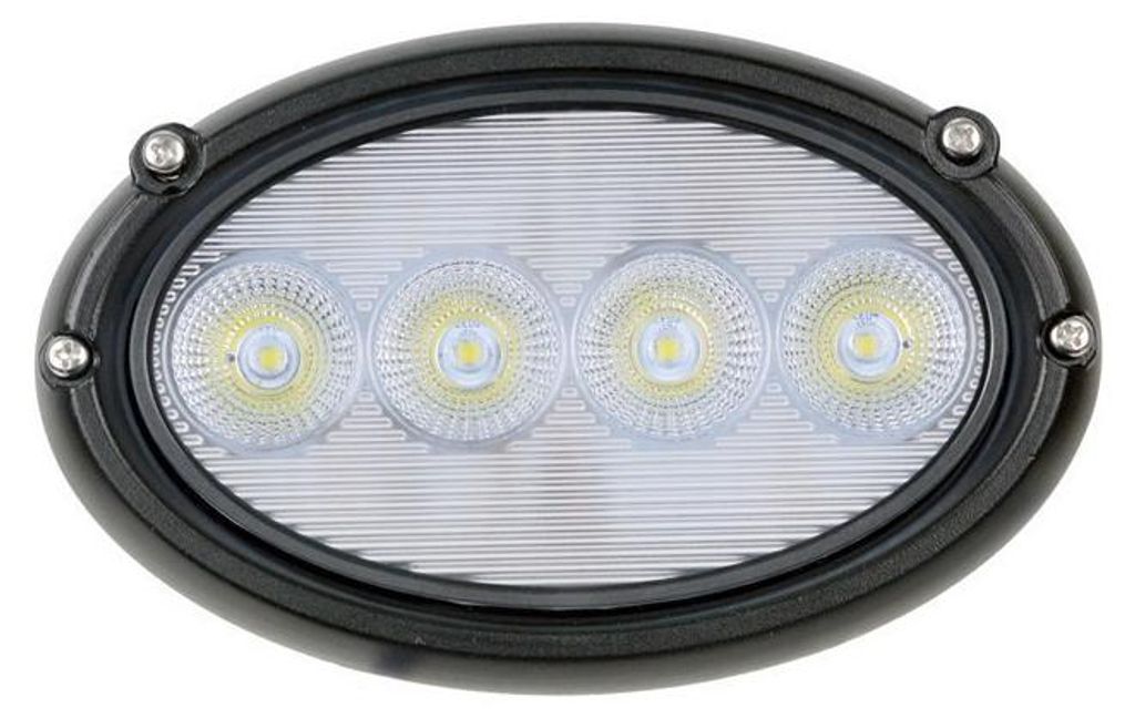 LED-Dioden-Halogen-Scheinwerfer - 3400 lm, 40 W, 167 x 104 mm, kompatibel mit Massey Ferguson