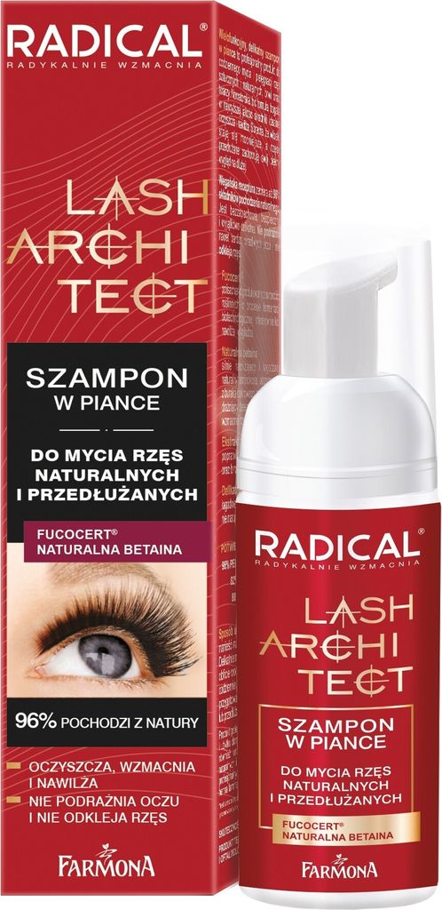 Farmona Radical Lash Architect Shampoo in Schaum 50ml