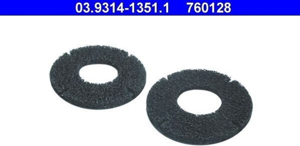 ATE Reinigungsscheibe Reinigungsset-Radnabe 03.9314-1351.1 85mm 200mm