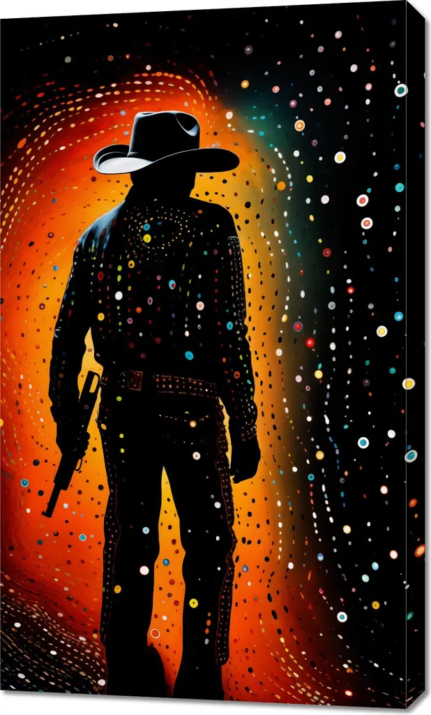 Archer Stellaire Tableau Mural 60x100 cm Impression Haute Définition UV