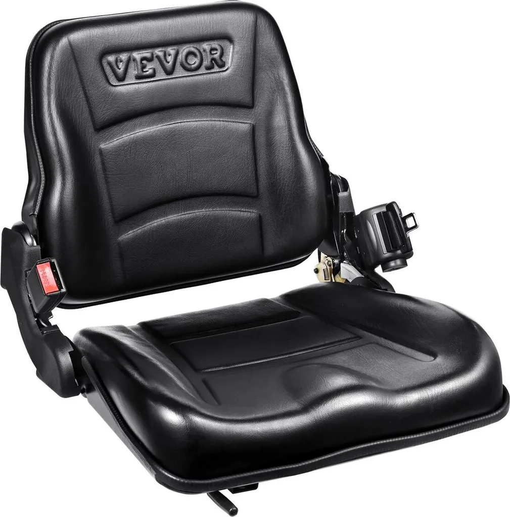 Siège universel pour chariot élévateur et tracteur avec ceinture 160-340mm
