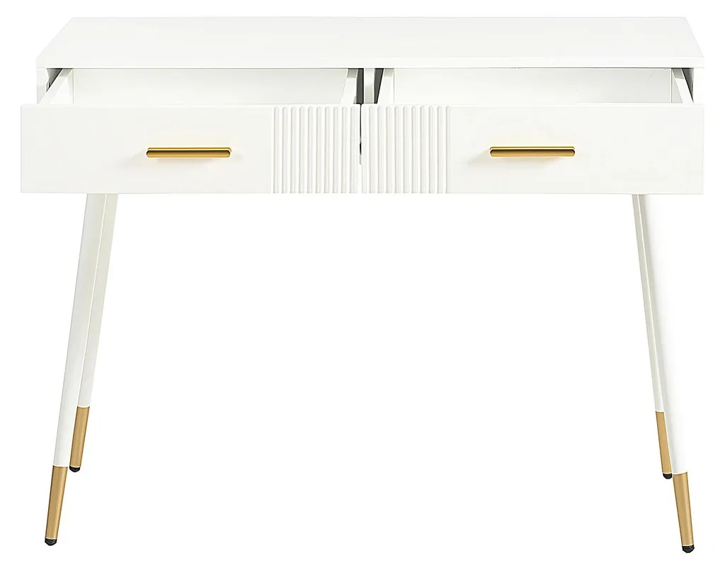 Coiffeuse moderne rangement maquillage fini le désordre dans la chambre