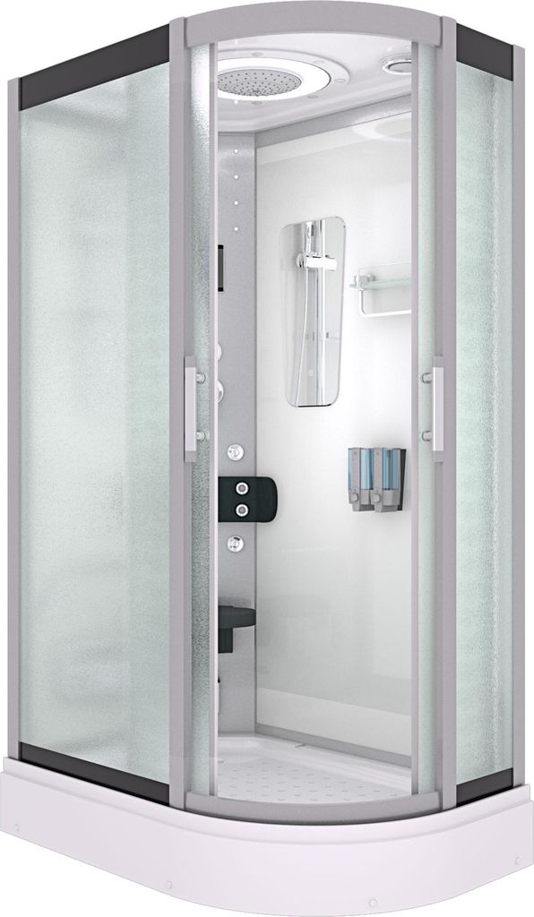 Duschkabine Komplettdusche Fertigdusche Dusche D60-70M0R 80x120 cm