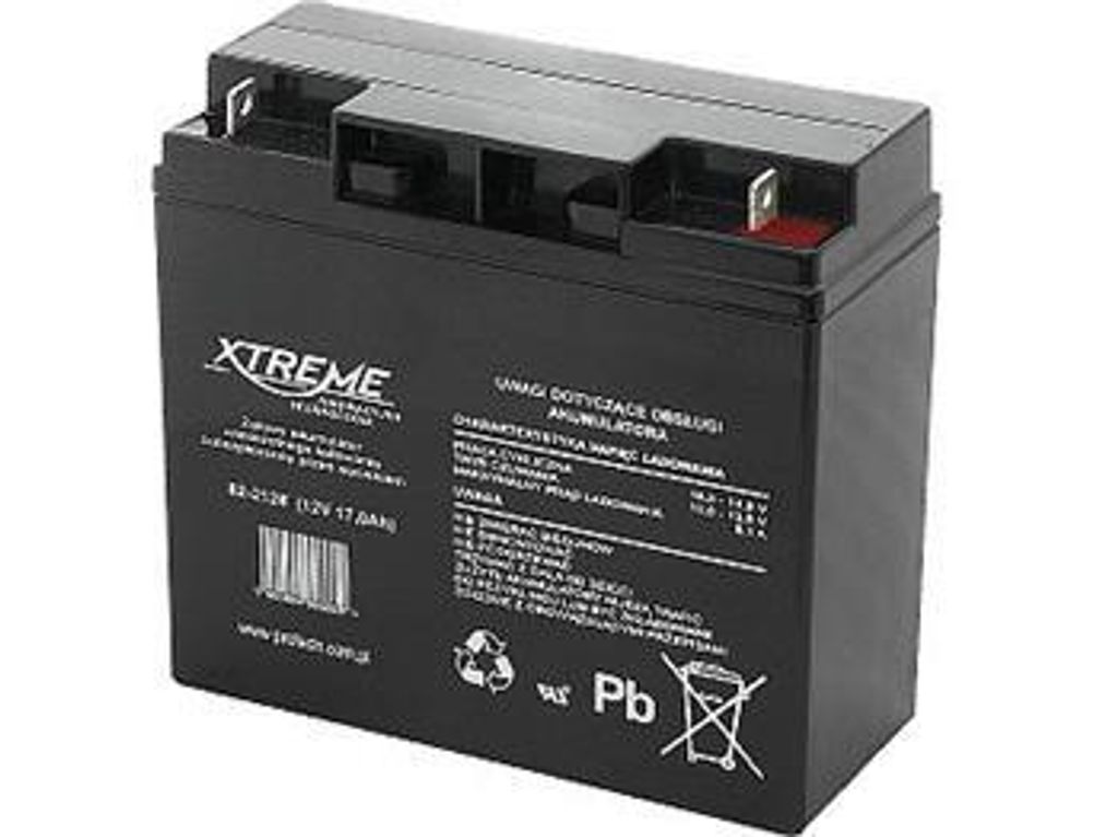 Gel-Batterie 12V 17Ah XTREME Produktbild 2