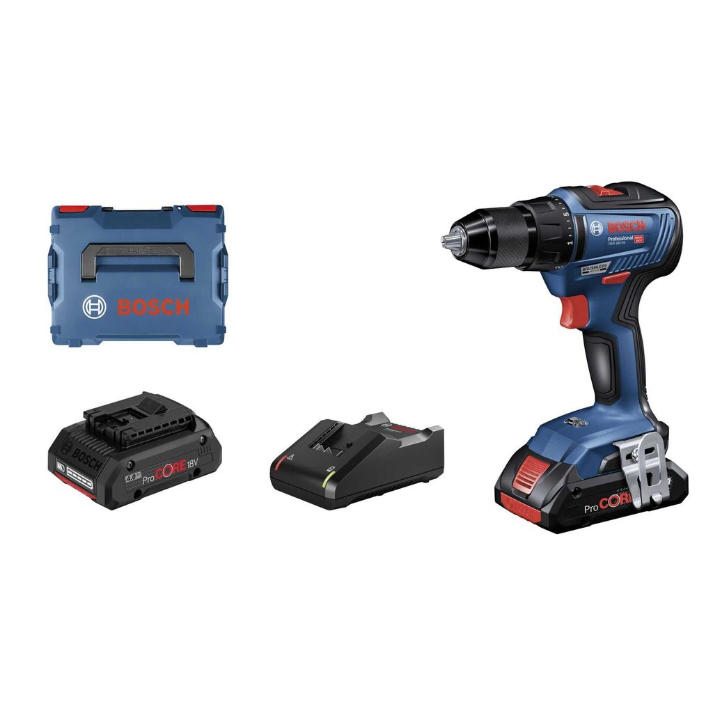 Bosch GSR 12V-35 FC Akku-Bohrschrauber Flexi Clic 2 x 3.0 Ah