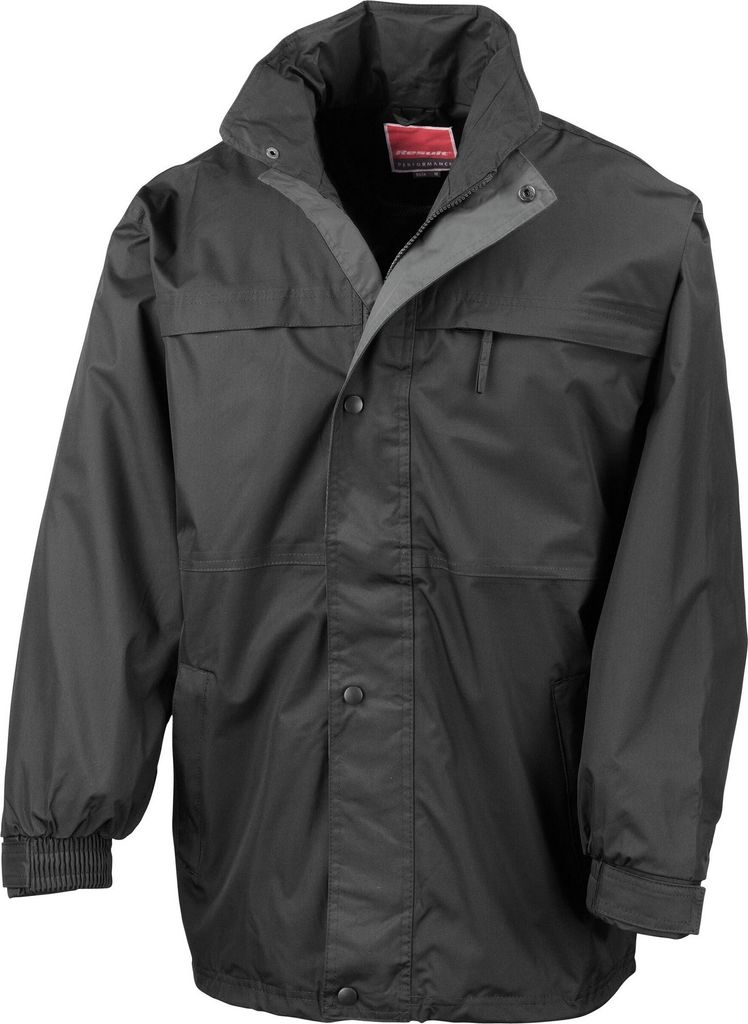 Result - Jacke Multifunktional für Herren RW10193 (L) (Schwarz/Grau)