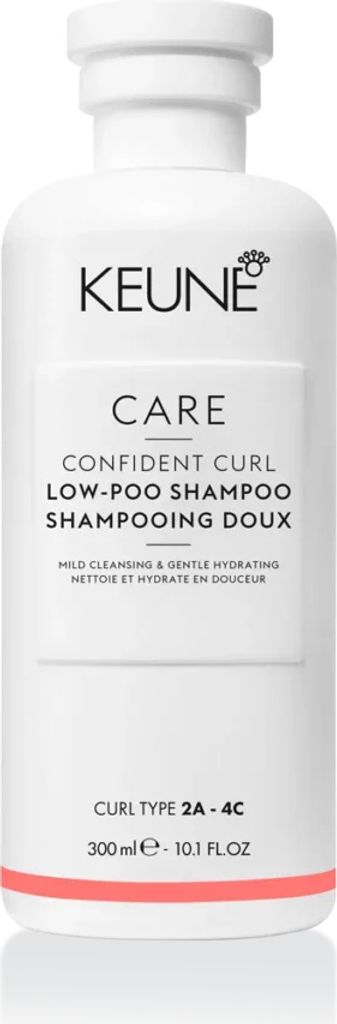 Keune Confident Curl Low Poo Shampoo 300ml sanftes Shampoo Produktbild 
