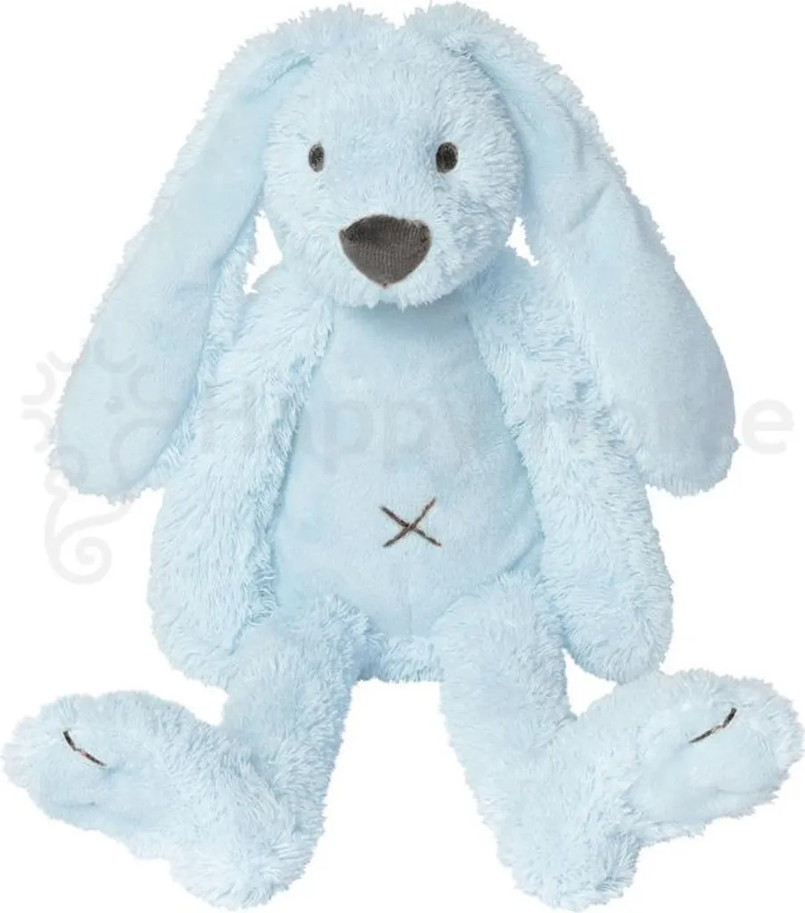 Happy Horse Rabbit Richie Doudou 28 cm Bleu - Peluche Lapin Douce