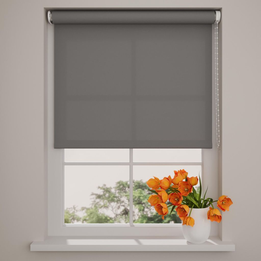 Radeco – Easy Rollo Lichtdurchlässig – Grau – 210x190cm